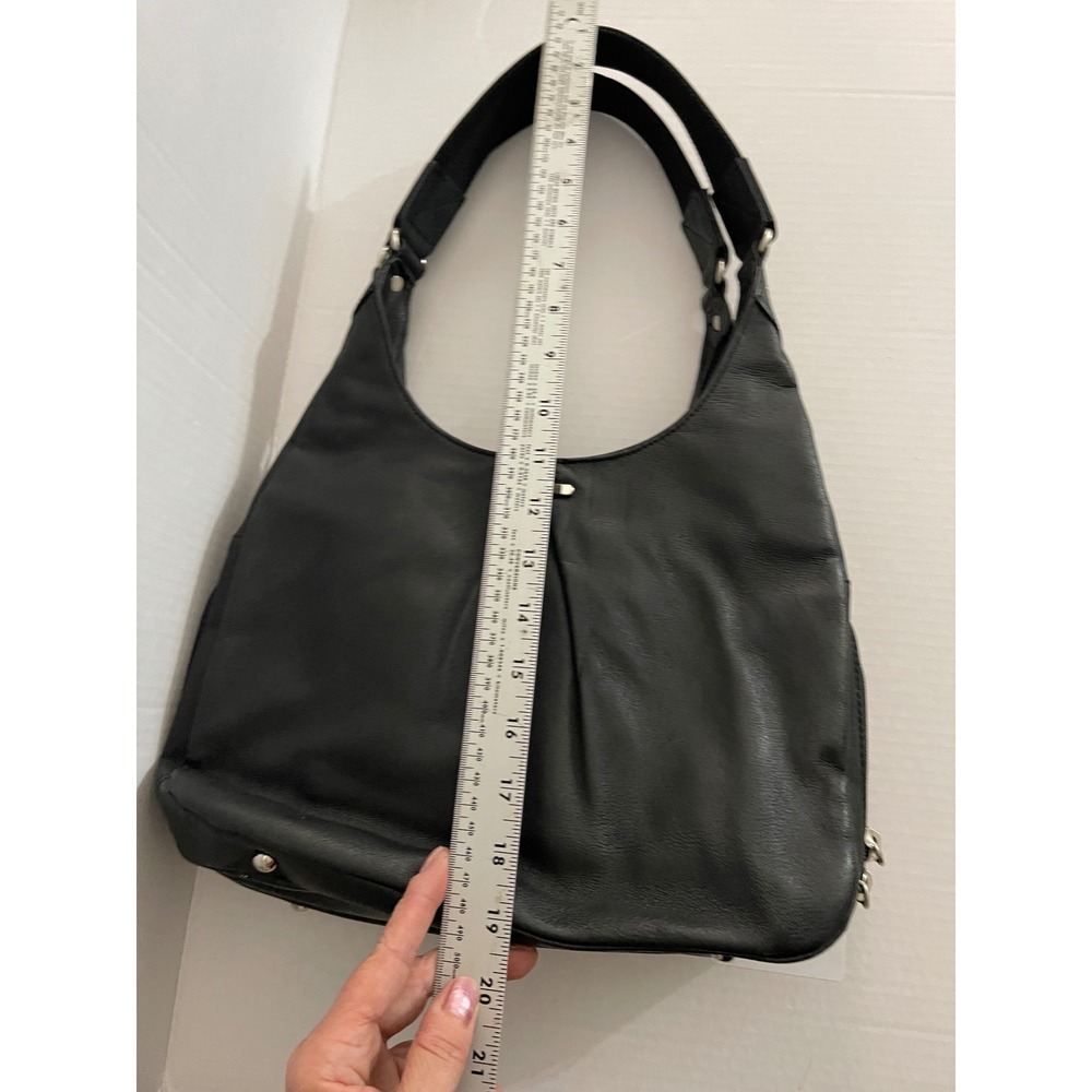 Gun Tote'n‎ Mamas Black Leather Concealed Carry Shoulder Bag RFID CCW Purse - Picture 15 of 16